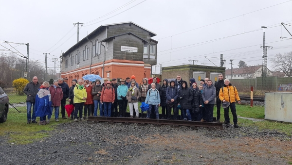 Eine LSV-Wanderung durch Lehrtes Eisenbahngeschichte